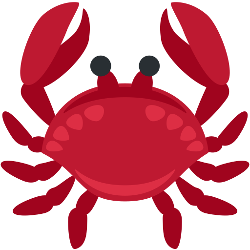 Crab for Twitter (X) Twemoji 15.0.3