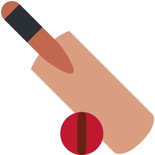 Joc de Cricket per Twitter (X) Twemoji 15.0.3