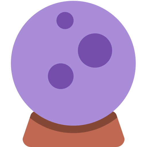 Crystal Ball for Twitter (X) Twemoji 15.0.3