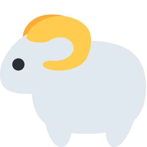 Ewe pro Twitter (X) Twemoji 15.0.3