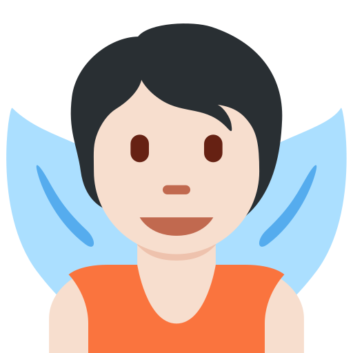 第精灵: 较浅肤色号为第Twitter (X) Twemoji 15.0.3号