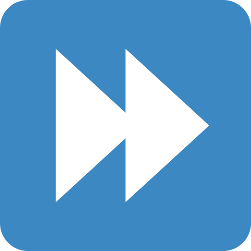 Pulsante Di Avanzamento Rapido per Twitter (X) Twemoji 15.0.3