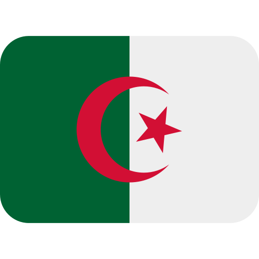 Lippu: Algeria varten Twitter (X) Twemoji 15.0.3