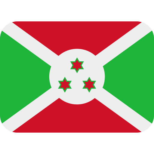 Vlajka: Burundi pro Twitter (X) Twemoji 15.0.3
