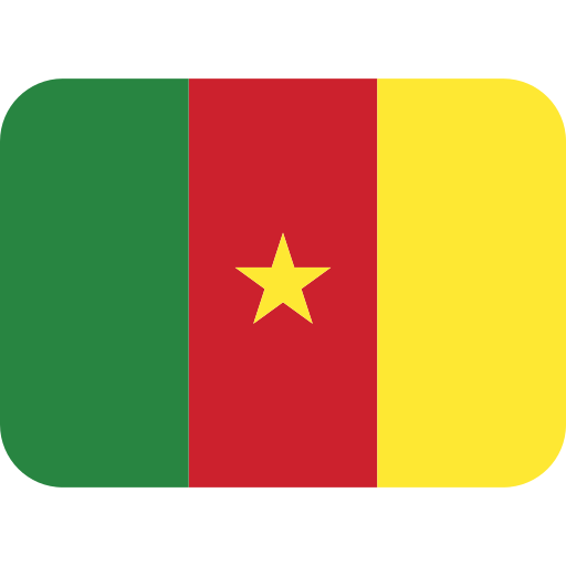Bandera: Camerun per Twitter (X) Twemoji 15.0.3