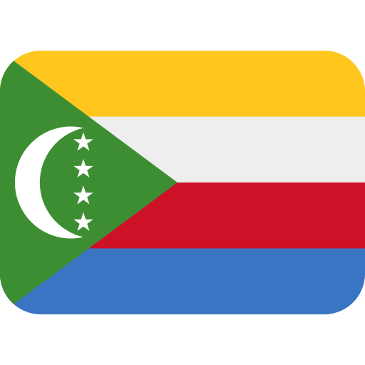 Lippu: Komorit varten Twitter (X) Twemoji 15.0.3