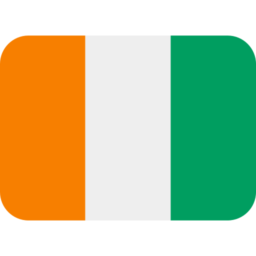 Bendera: Cote d’Ivoire untuk Twitter (X) Twemoji 15.0.3