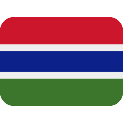 Flaga: Gambia dla Twitter (X) Twemoji 15.0.3