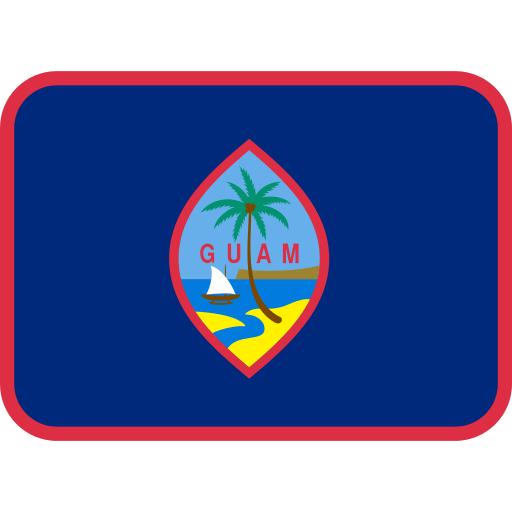 Bandera: Guam per Twitter (X) Twemoji 15.0.3