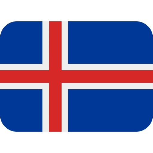 Flagge: Island für Twitter (X) Twemoji 15.0.3