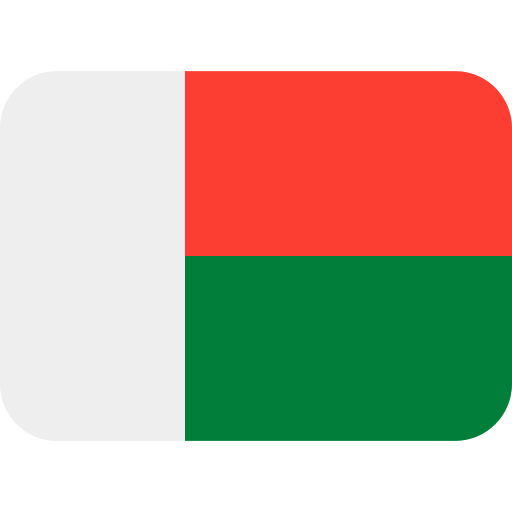 Bandera: Madagascar per Twitter (X) Twemoji 15.0.3