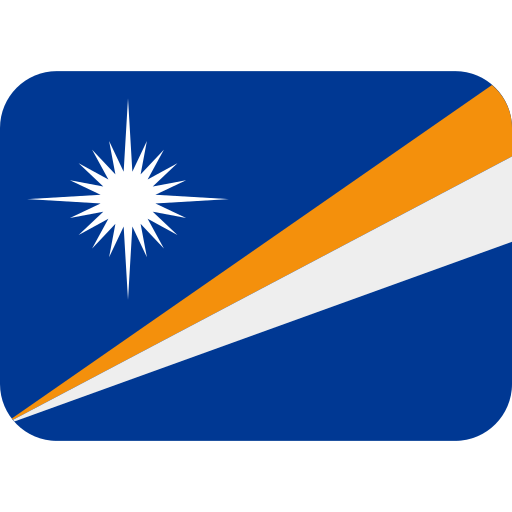 第旗: 马绍尔群岛号为第Twitter (X) Twemoji 15.0.3号