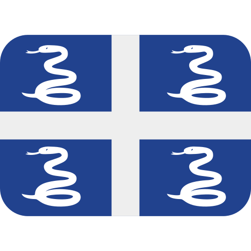 Vlajka: Martinik pro Twitter (X) Twemoji 15.0.3