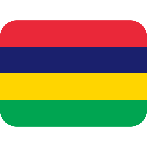 Lippu: Mauritius varten Twitter (X) Twemoji 15.0.3
