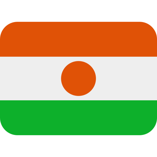 Bandera: Níger per Twitter (X) Twemoji 15.0.3