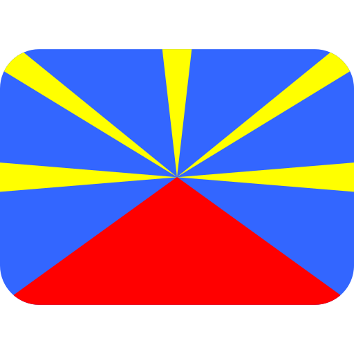 Drapeau: La Réunion pour Twitter (X) Twemoji 15.0.3