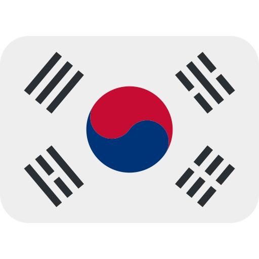 Twitter (X) Twemoji 15.0.3의 경우 깃발: 대한민국