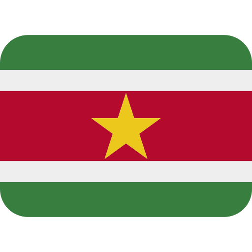 Vlajka: Surinam pro Twitter (X) Twemoji 15.0.3