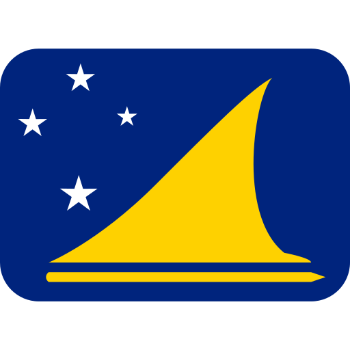 Bandera: Tokelau per Twitter (X) Twemoji 15.0.3