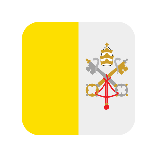 Drapeau: État de la Cité du Vatican pour Twitter (X) Twemoji 15.0.3