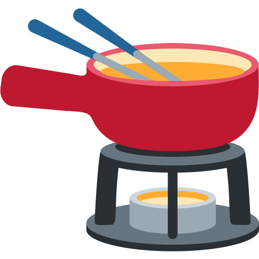 Fondue voor Twitter (X) Twemoji 15.0.3