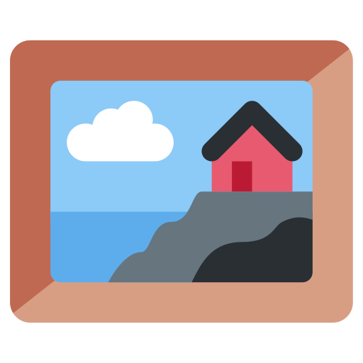 Framed Picture for Twitter (X) Twemoji 15.0.3