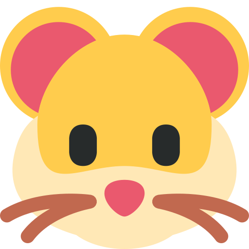Hamster for Twitter (X) Twemoji 15.0.3