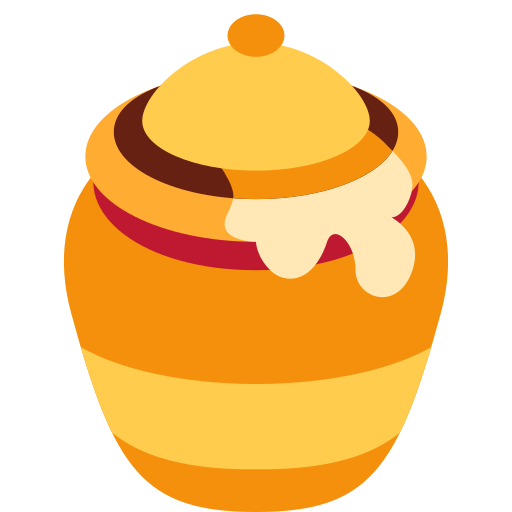 Honey Pot pentru Twitter (X) Twemoji 15.0.3