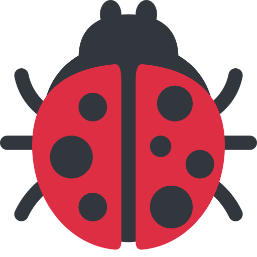 Lady Beetle pro Twitter (X) Twemoji 15.0.3