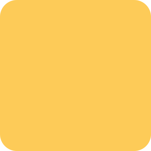 Yellow Square for Twitter (X) Twemoji 15.0.3