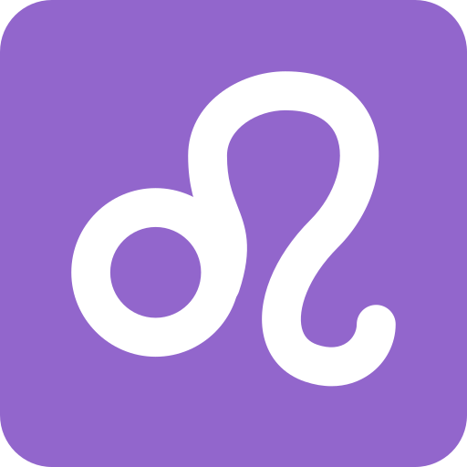 Leo per Twitter (X) Twemoji 15.0.3