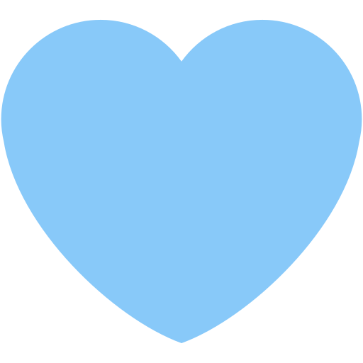 Cor blau clar per Twitter (X) Twemoji 15.0.3