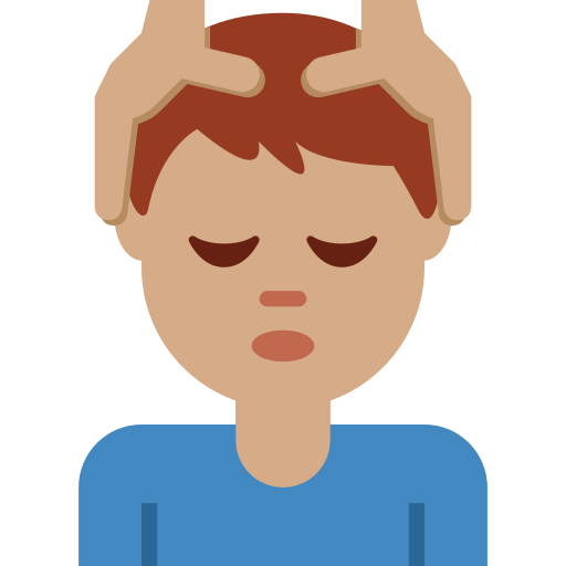 第男生按摩: 中等肤色号为第Twitter (X) Twemoji 15.0.3号