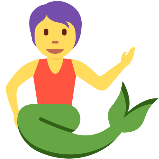 Vattenväsen för Twitter (X) Twemoji 15.0.3