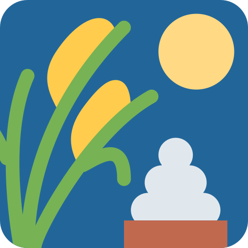 Cerimònia de visualització de la Lluna per Twitter (X) Twemoji 15.0.3