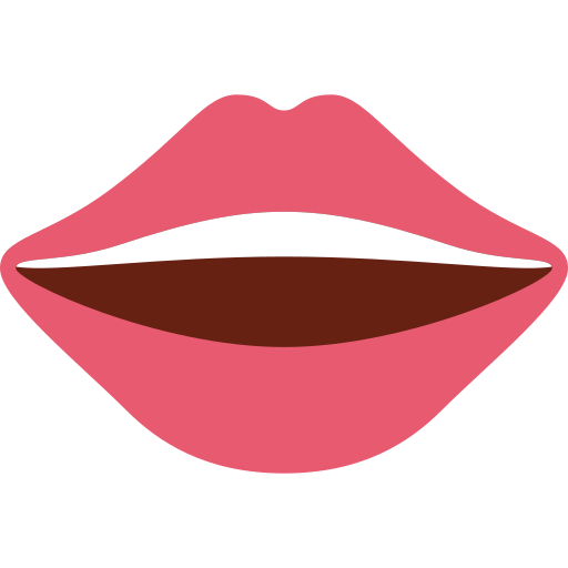 Ústa pro Twitter (X) Twemoji 15.0.3