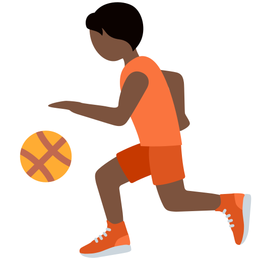 Personne Avec Ballon: Peau Foncée pour Twitter (X) Twemoji 15.0.3