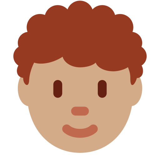 Dewasa: ton kulit sederhana dan rambut kerinting untuk Twitter (X) Twemoji 15.0.3