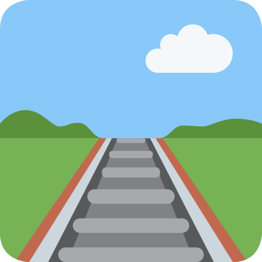 第铁轨号为第Twitter (X) Twemoji 15.0.3号