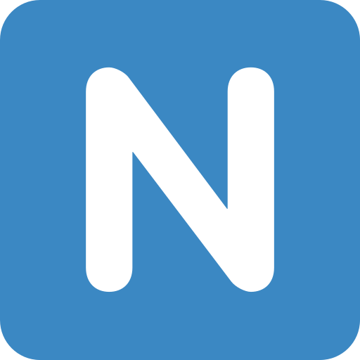 Regional Indicator Symbol Letter N for Twitter (X) Twemoji 15.0.3