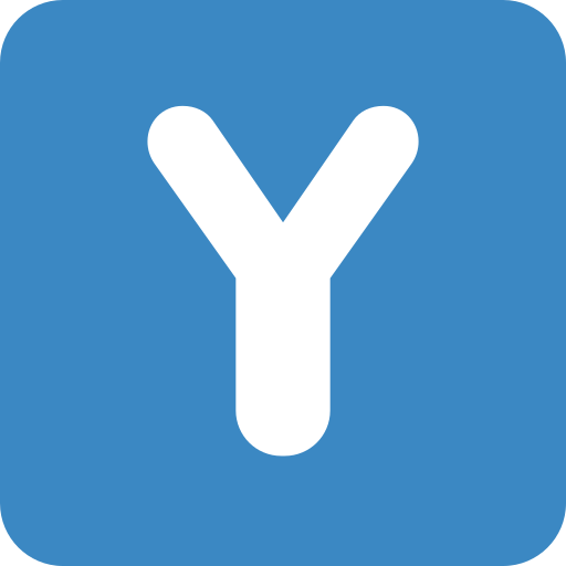 Regional Indicator Symbol Letter Y for Twitter (X) Twemoji 15.0.3