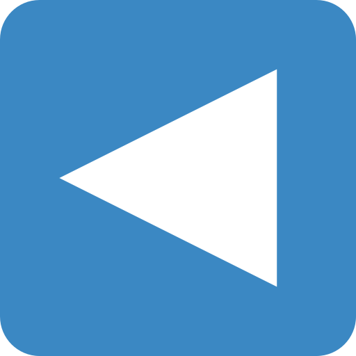 Bakåtspolningsknapp för Twitter (X) Twemoji 15.0.3