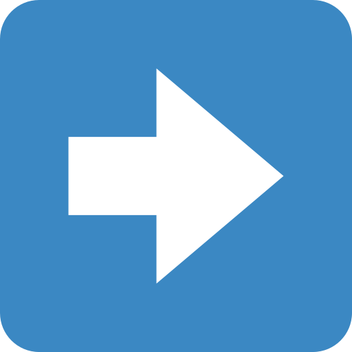 Fletxa dreta per Twitter (X) Twemoji 15.0.3