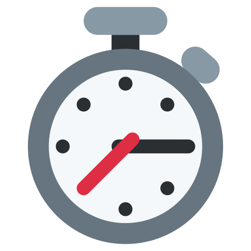 Cronòmetre per Twitter (X) Twemoji 15.0.3