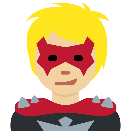 נבל על: גוון עור בהיר בינוני עבור Twitter (X) Twemoji 15.0.3