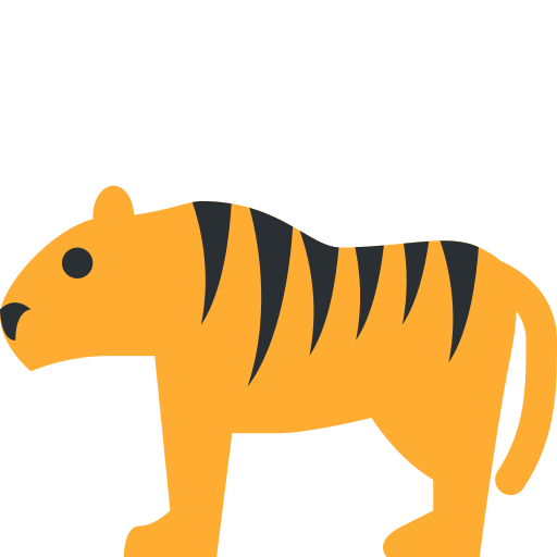 Tiger for Twitter (X) Twemoji 15.0.3