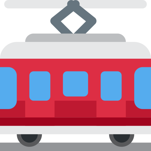 tramvia per Twitter (X) Twemoji 15.0.3