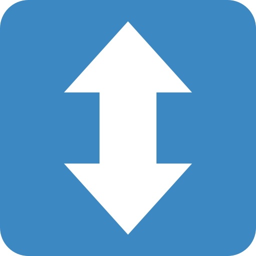 Up-Down Arrow for Twitter (X) Twemoji 15.0.3