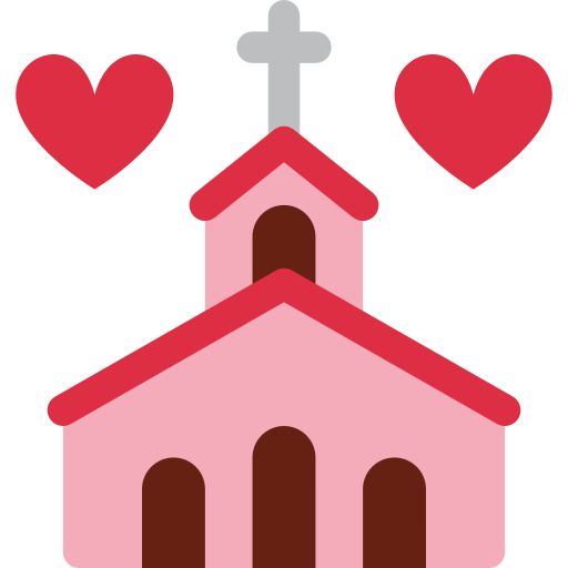 Svatba pro Twitter (X) Twemoji 15.0.3