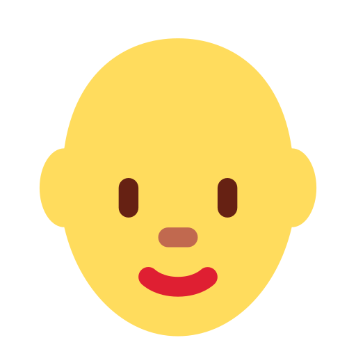 Dona: Calba per Twitter (X) Twemoji 15.0.3